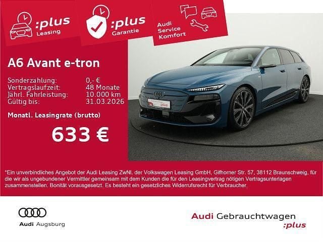 Blau Gebraucht 2025 Audi A6 e-tron S-Line Kombi | 77.380 € (Teuer) - Bild 1/4