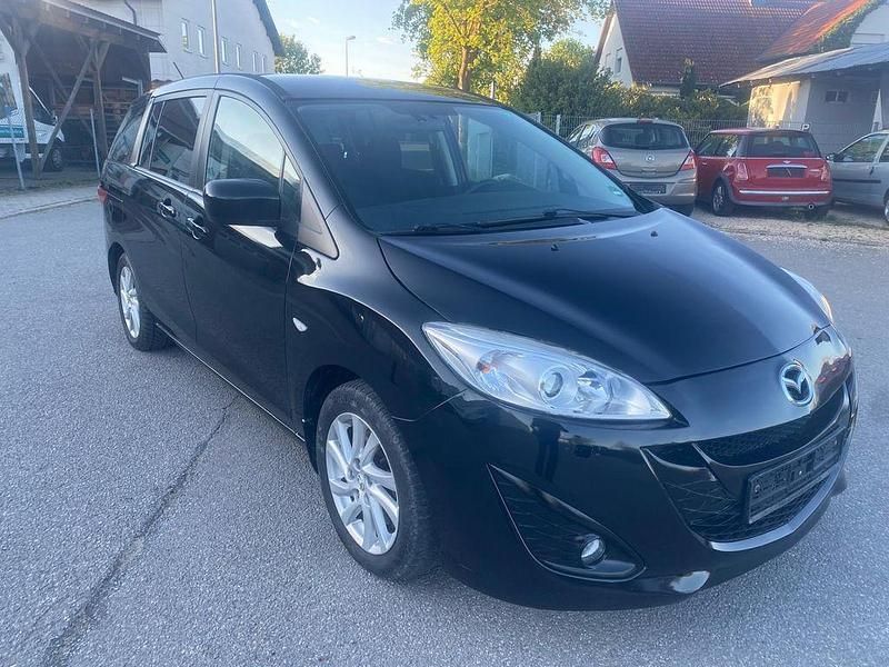 Gebraucht Mazda 5 Center-Line 116 PS (85 kW) 2011 Schwarz Van / Kleinbus