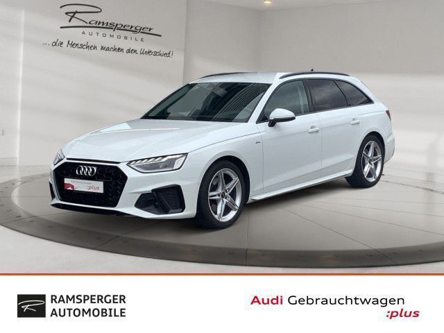 Weiß (ibisweiß) Gebraucht 2023 Audi A4 S-Line Kombi | 32.880 € (Guter Preis) - Bild 1/4