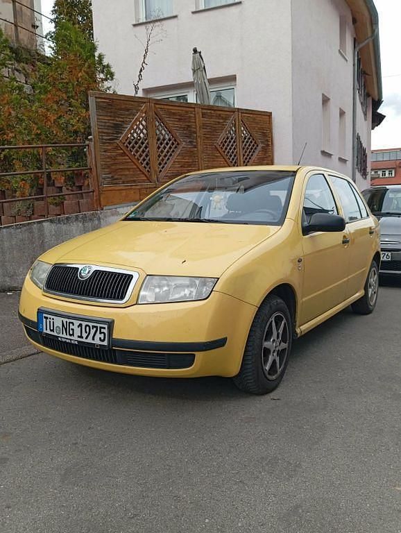 Gebraucht Skoda Fabia Ambiente 75 PS (55 kW) 2004 Gelb Limousine