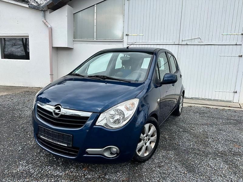 Gebraucht Opel Agila Edition 65 PS (47 kW) 2008 Blau Kleinwagen