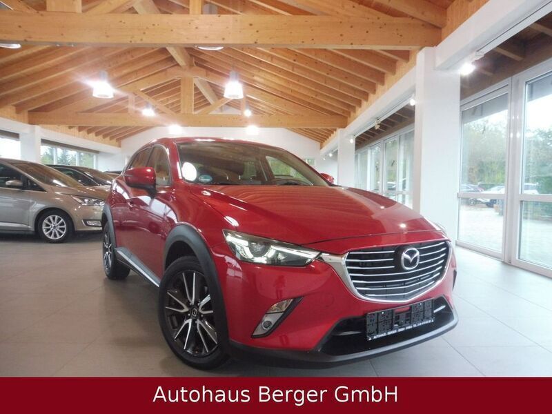 Rot Gebraucht 2016 Mazda CX-3 Sports-Line SUV | 15.980 € (Fairer Preis) - Bild 1/4