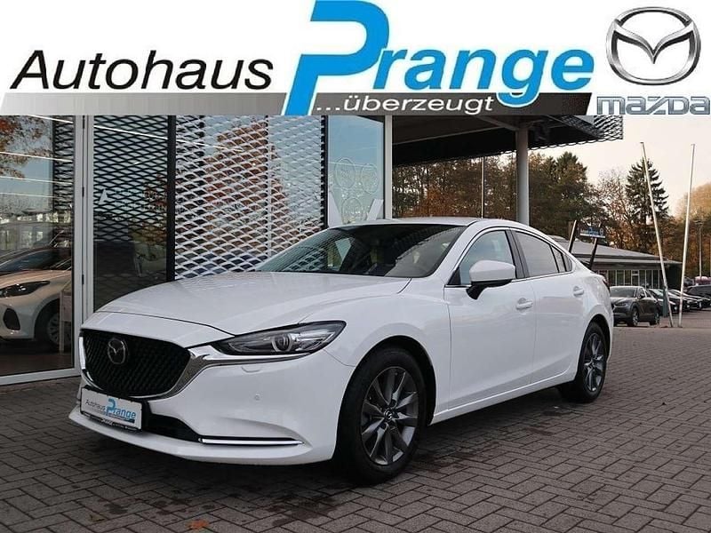 Arctic white Gebraucht 2024 Mazda 6 Center-Line Limousine | 25.885 € (Superpreis) - Bild 1/4