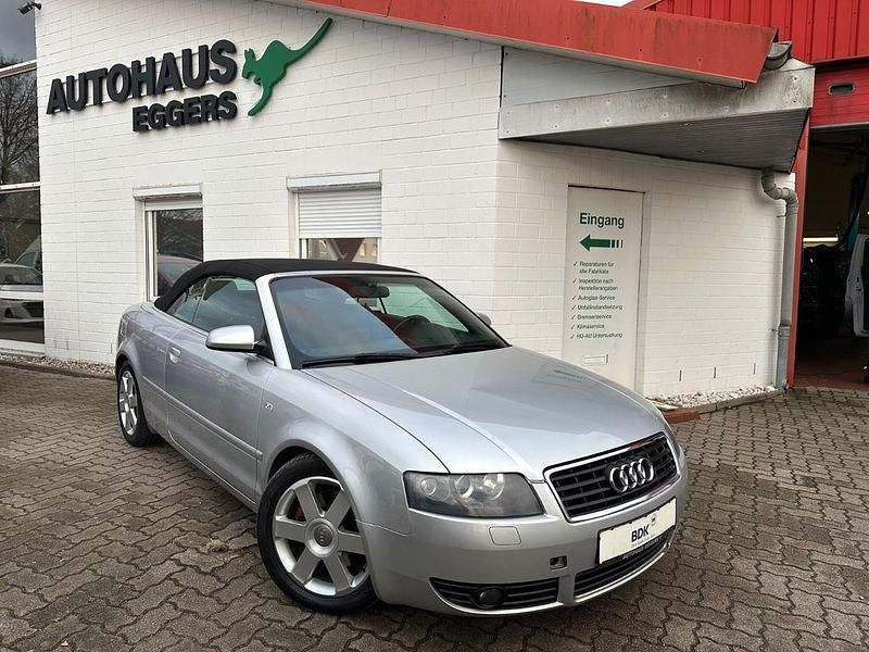 Silber Gebraucht 2003 Audi A4 Cabriolet Cabrio | 3.490 € (Fairer Preis) - Bild 1/4