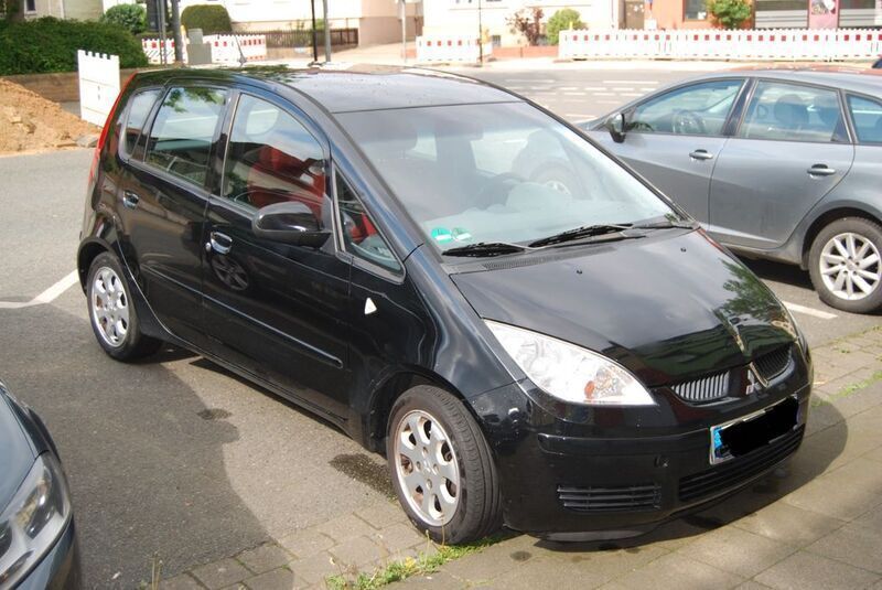 Schwarz Gebraucht 2006 Mitsubishi Colt Van / Kleinbus | 500 € (Superpreis) - Bild 1/4