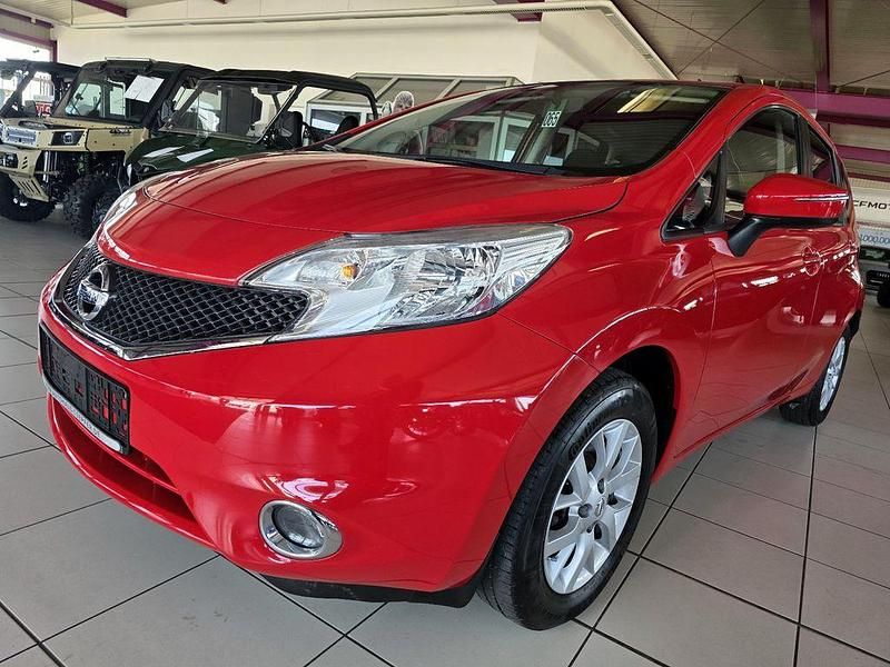 Second-hand Nissan Note Acenta 80 CP (58 kW) 2016 Roșu Hatchback