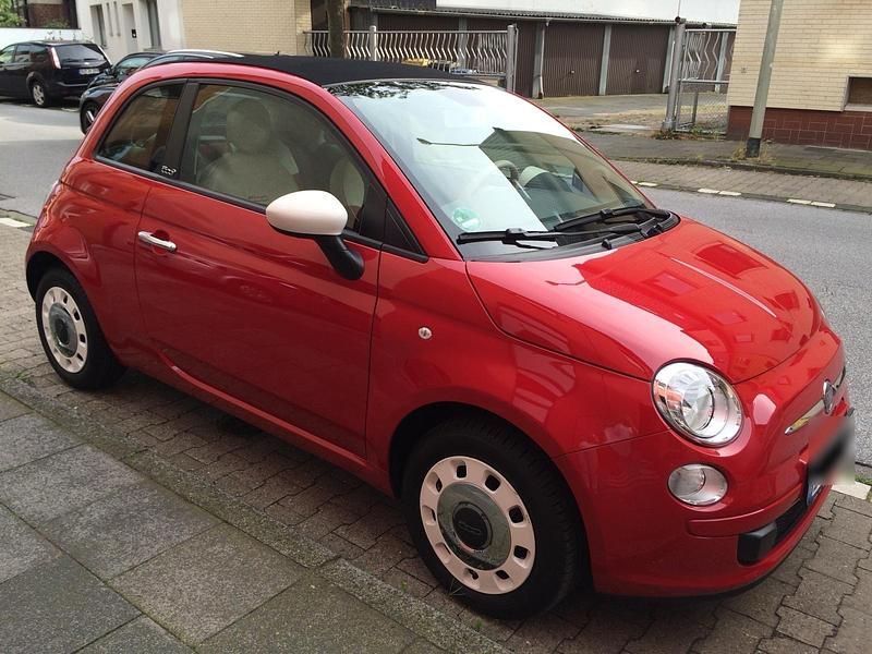 Gebraucht Fiat 500C 69 PS (50 kW) 2013 Rot Cabrio