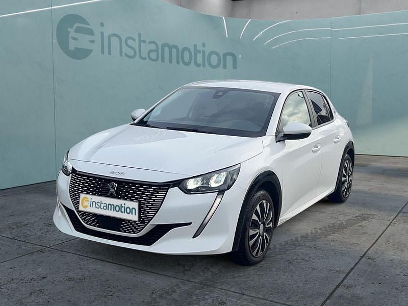 Weiß Gebraucht 2021 Peugeot e-208 Active Kleinwagen | 18.399 € (Fairer Preis) - Bild 1/4