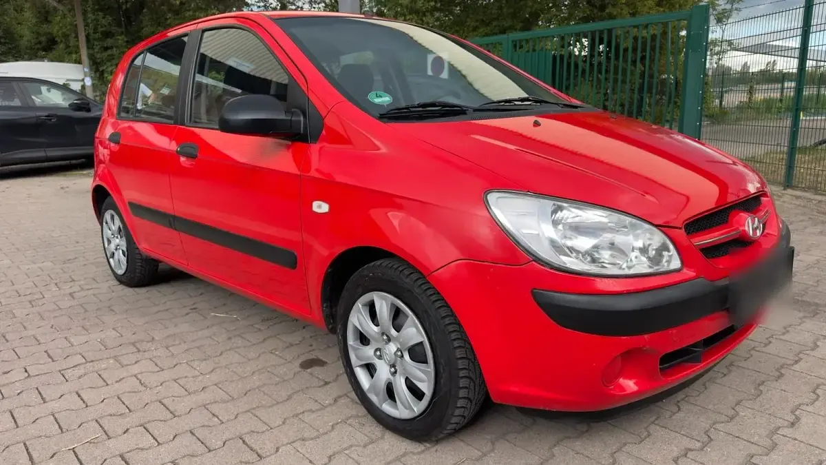 Gebraucht Hyundai Getz 68 PS (50 kW) 2008 Rot Kleinwagen