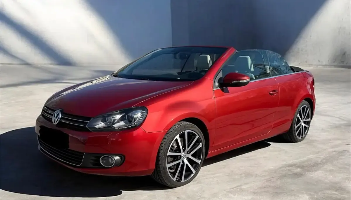 Gebraucht VW Golf Cabriolet 160 PS (117 kW) 2012 Rot Cabrio