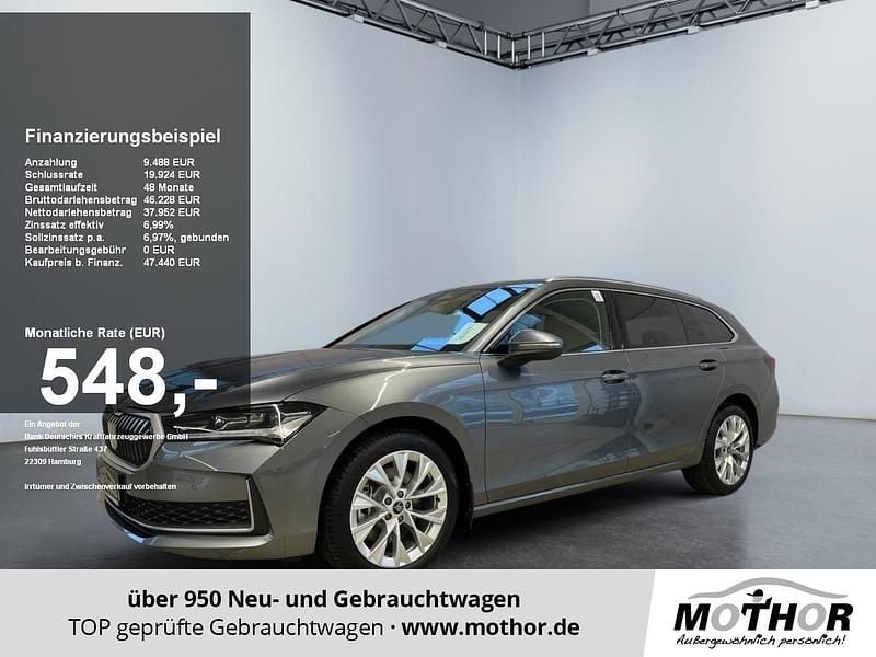 Graphitegrau Neu 2025 Skoda Superb Selection Kombi | 47.078 € (Guter Preis) - Bild 1/4