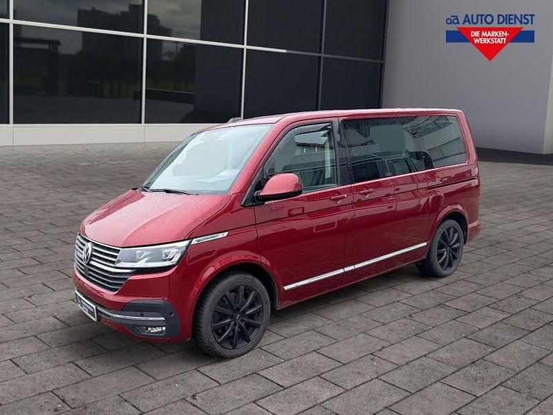 Usata VW Multivan 204 CV (150 kW) 2021 Rosso Monovolume