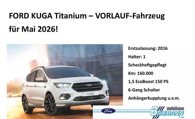 Używany Ford Kuga Titanium 150 KM (110 kW) 2016 Biały SUV