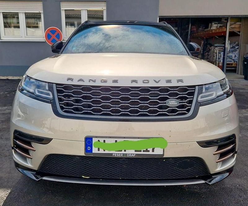 Beige Gebraucht 2019 Land Rover Range Rover Velar R-Dynamic SUV | 31.000 € (Etwas zu teuer) - Bild 1/4