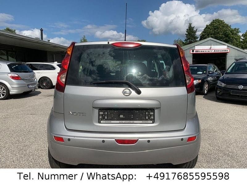 Gebraucht Nissan Note I-Way 110 PS (80 kW) 2009 Grau Van / Kleinbus