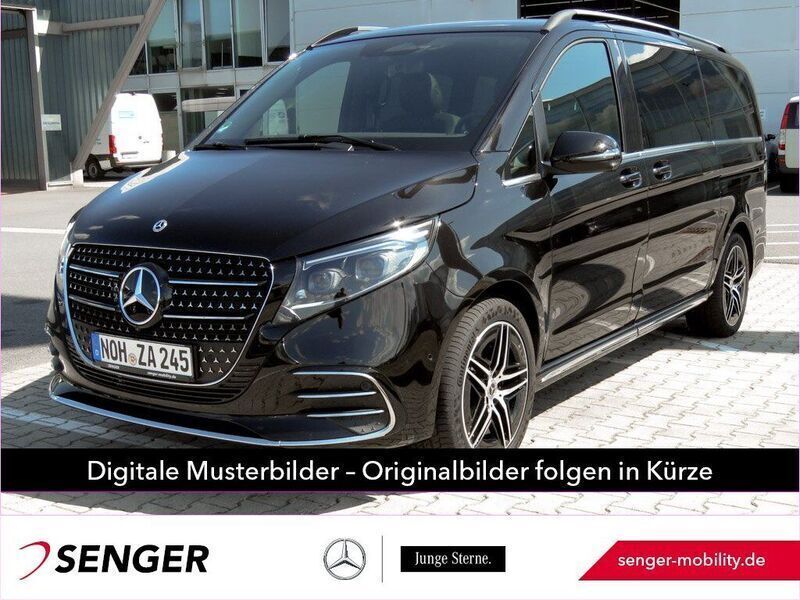 Schwarz Gebraucht 2025 Mercedes V300 Avantgarde Van / Kleinbus | 95.950 € (Etwas zu teuer) - Bild 1/4