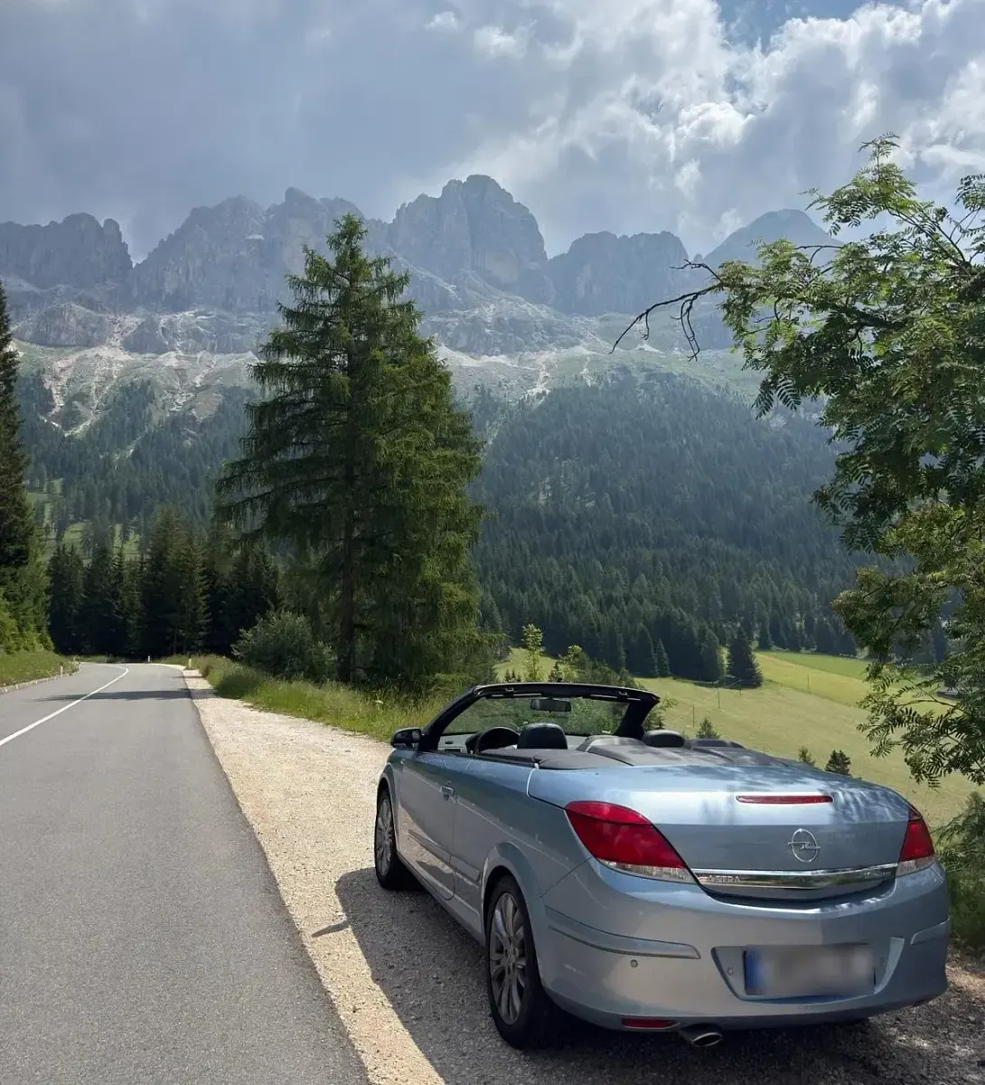 Gebraucht Opel Astra 105 PS (77 kW) 2006 Blau Cabrio