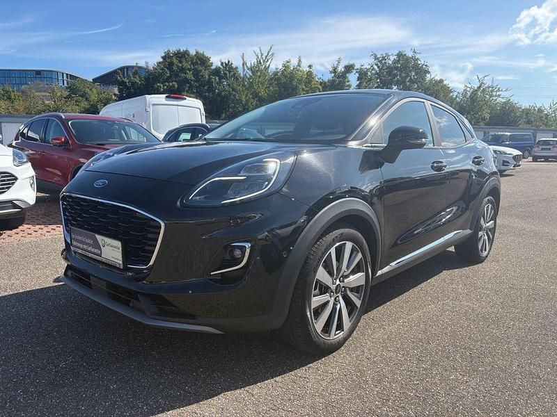 Gebraucht Ford Puma Titanium X 125 PS (91 kW) 2021 Obsidianschwarz SUV