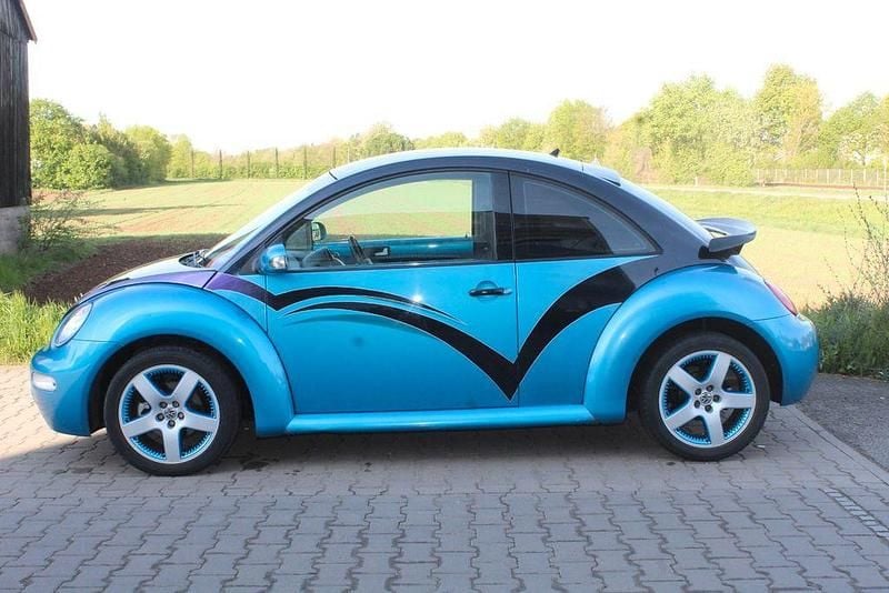 Gebraucht VW New Beetle 105 PS (77 kW) 2006 Blau Kleinwagen