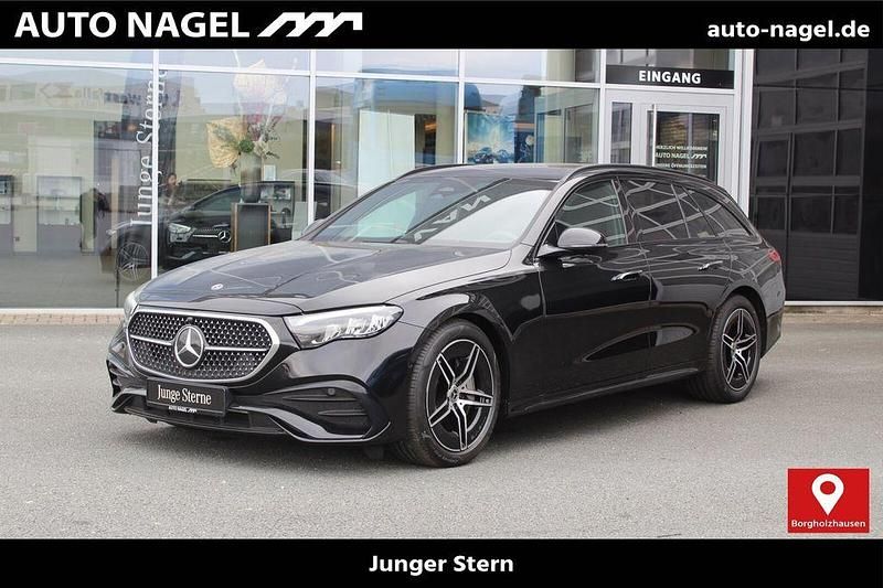 Schwarz Gebraucht 2024 Mercedes E220 AMG Kombi | 48.690 € (Fairer Preis) - Bild 1/4