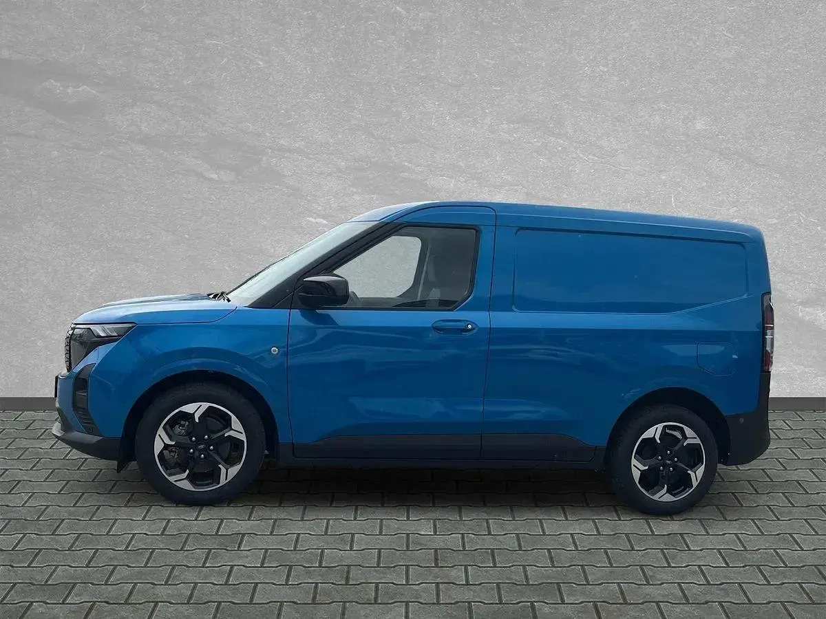 Neu Ford Courier Limited 100 kW (136 PS) 2025 Digital aqua blue metallic Van / Kleinbus