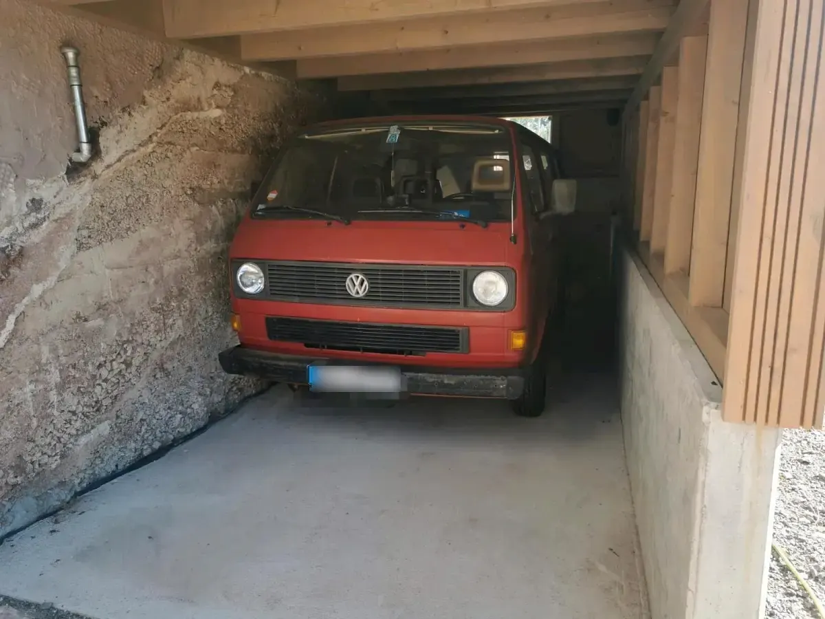 Gebraucht VW Multivan 50 PS (36 kW) 1984 Rot Van / Kleinbus
