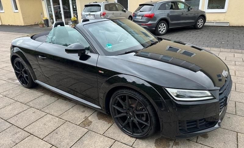 Gebraucht Audi TT Roadster S-Line 185 PS (136 kW) 2015 Schwarz Cabrio