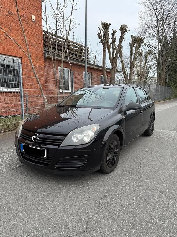 Gebraucht Opel Astra 2004 Schwarz Kleinwagen