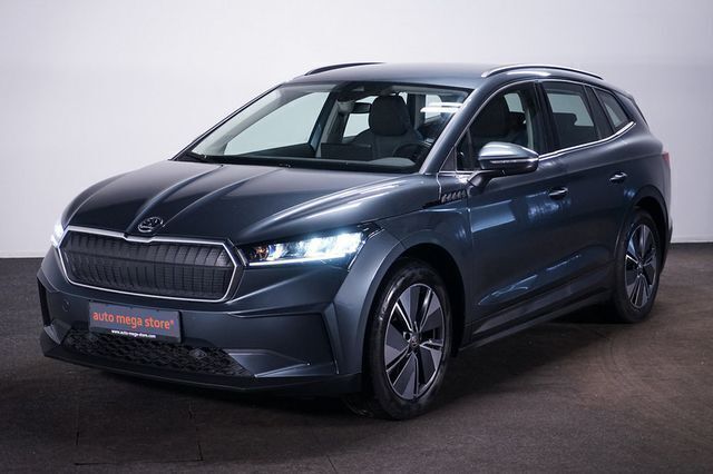 Grey metallic Gebraucht 2021 Skoda Enyaq iV SUV | 21.949 € (Fairer Preis) - Bild 1/4