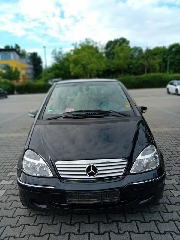 Schwarz Gebraucht 2003 Mercedes A140 Avantgarde Kleinwagen | 1.500 € (Fairer Preis) - Bild 1/4