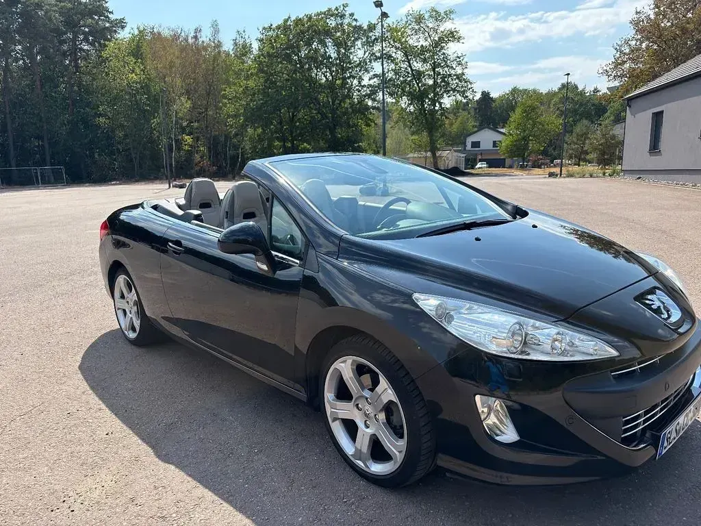 Gebraucht Peugeot 308 CC 140 PS (102 kW) 2009 Schwarz Cabrio