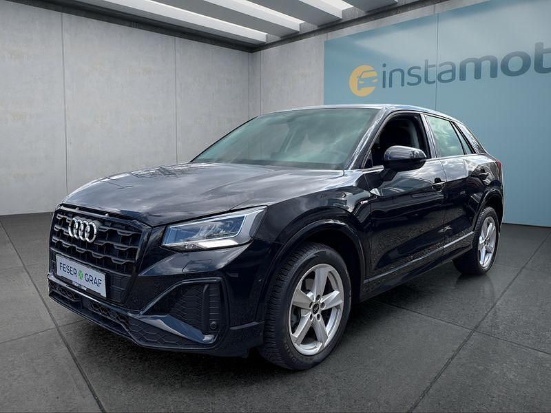 Schwarz Gebraucht 2023 Audi Q2 S-Line SUV | 23.249 € (Guter Preis) - Bild 1/4