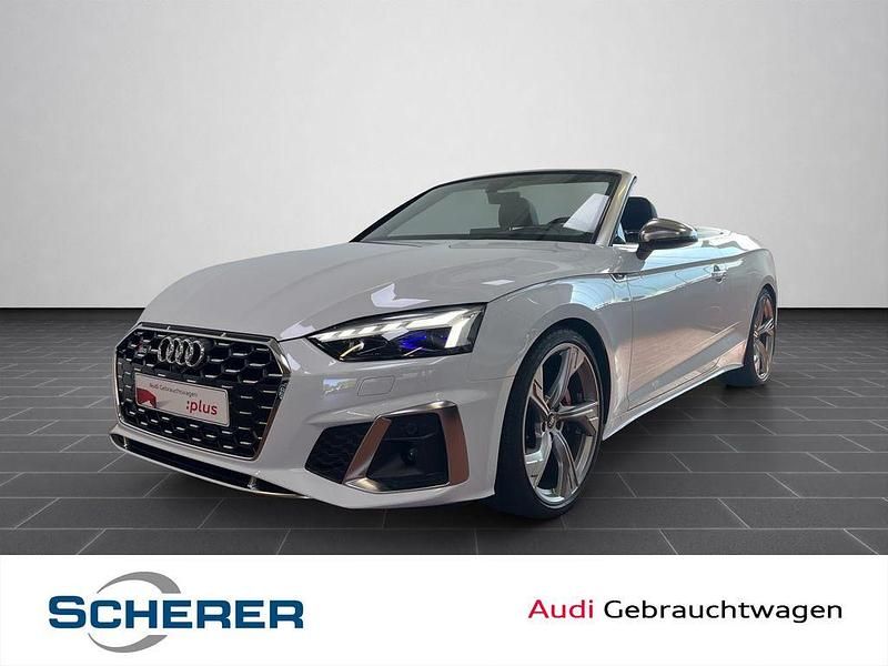 Weiß Gebraucht 2022 Audi S5 Cabriolet Sport Cabrio | 51.300 € (Fairer Preis) - Bild 1/4