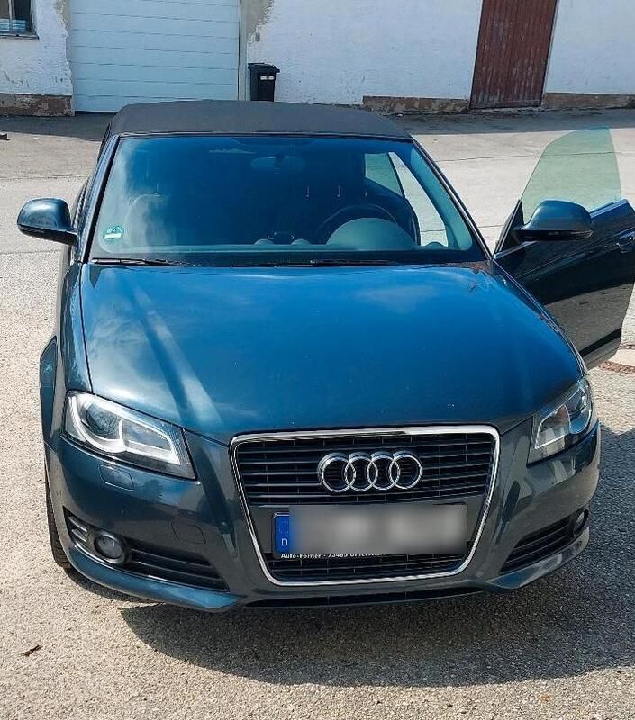 Grau Gebraucht 2008 Audi A3 Cabriolet Cabrio | 4.990 € (Guter Preis) - Bild 1/4