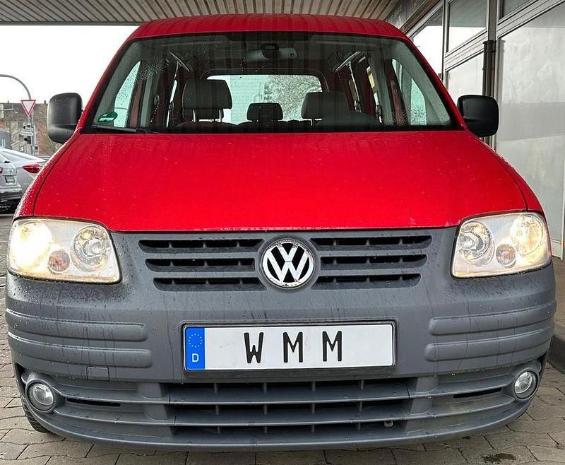Gebraucht VW Caddy Life 80 PS (58 kW) 2009 Rot Van / Kleinbus