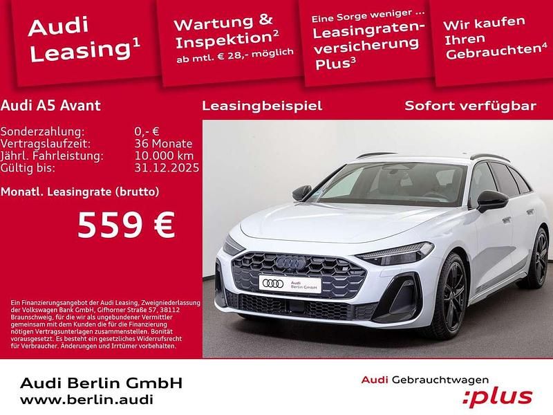 Gletscherweiß metallic Gebraucht 2025 Audi A5 Ambiente Coupé | 55.800 € (Fairer Preis) - Bild 1/3