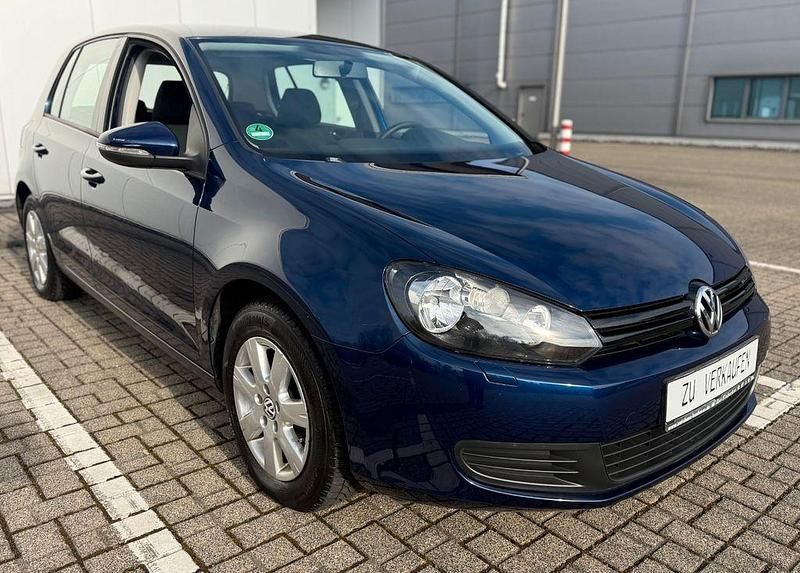 Gebraucht VW Golf VI Trendline 80 PS (58 kW) 2008 Blau Kleinwagen