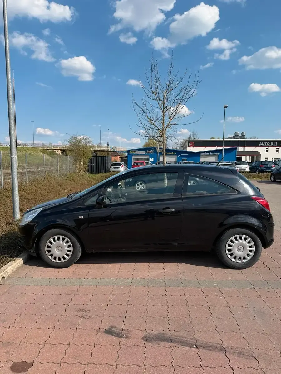 Gebraucht Opel Corsa 80 PS (58 kW) 2009 Schwarz Kleinwagen