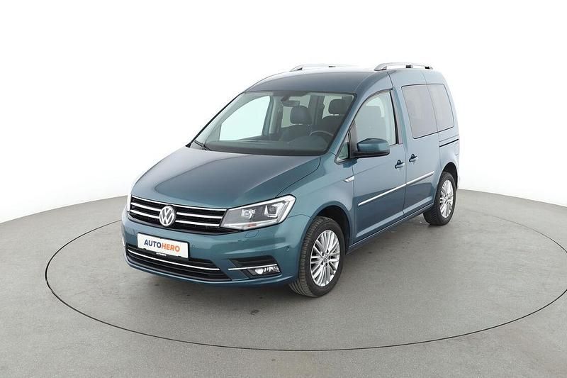 Grün Gebraucht 2018 VW Caddy Highline Van / Kleinbus | 21.390 € - Bild 1/3
