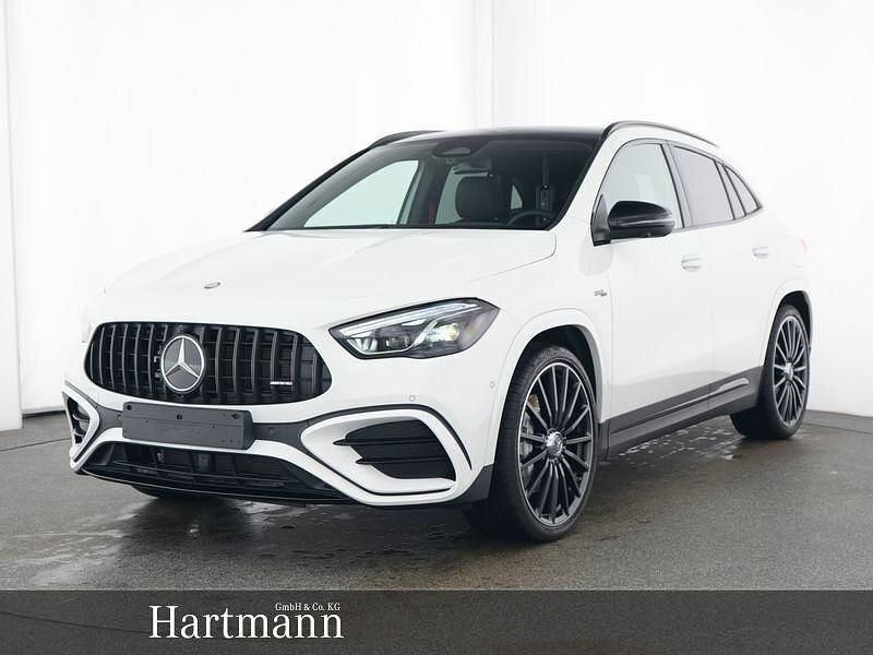 Polarweiß Gebraucht 2024 Mercedes GLA35 AMG AMG SUV | 57.750 € (Fairer Preis) - Bild 1/4