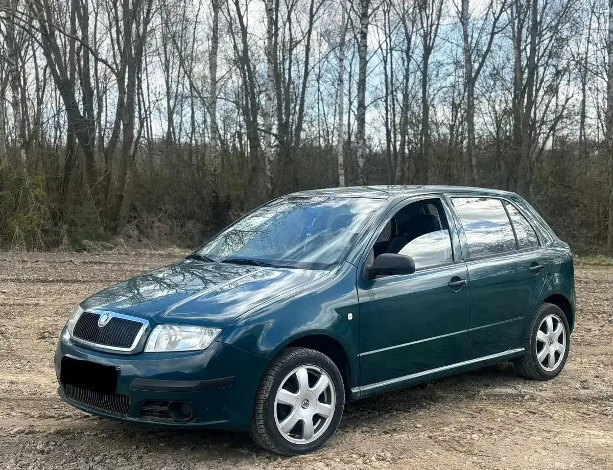 Second-hand Skoda Fabia 75 CP (55 kW) 2005 Verde Hatchback