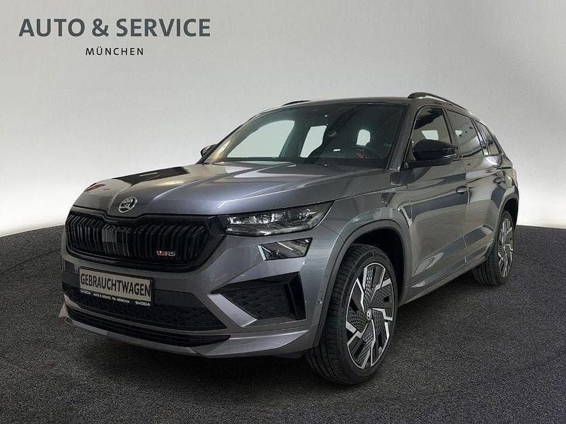 Grau Gebraucht 2022 Skoda Kodiaq RS SUV | 39.960 € (Fairer Preis) - Bild 1/4