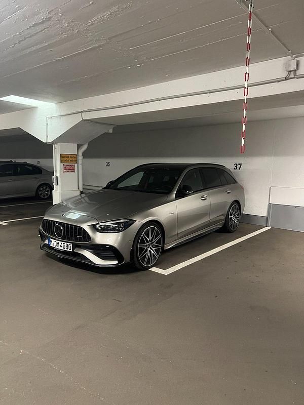 Silber Gebraucht 2023 Mercedes C43 AMG AMG Kombi | 57.600 € (Fairer Preis) - Bild 1/4