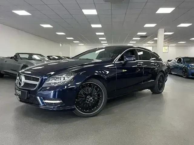 Gebraucht Mercedes CLS350 306 PS (225 kW) 2015 Cavansitblau  metalliclack Kombi