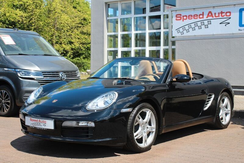 Schwarz Gebraucht 2008 Porsche Boxster Cabrio | 31.990 € (Fairer Preis) - Bild 1/4