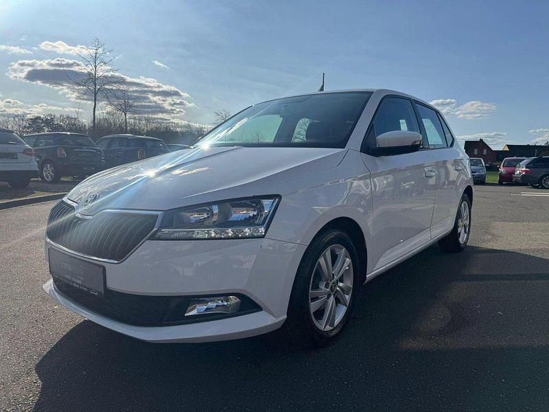 Gebraucht Skoda Fabia Ambition 95 PS (69 kW) 2021 Weiß Kleinwagen