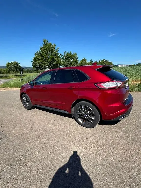 Gebraucht Ford Edge ST-Line 180 PS (132 kW) 2017 Rot SUV