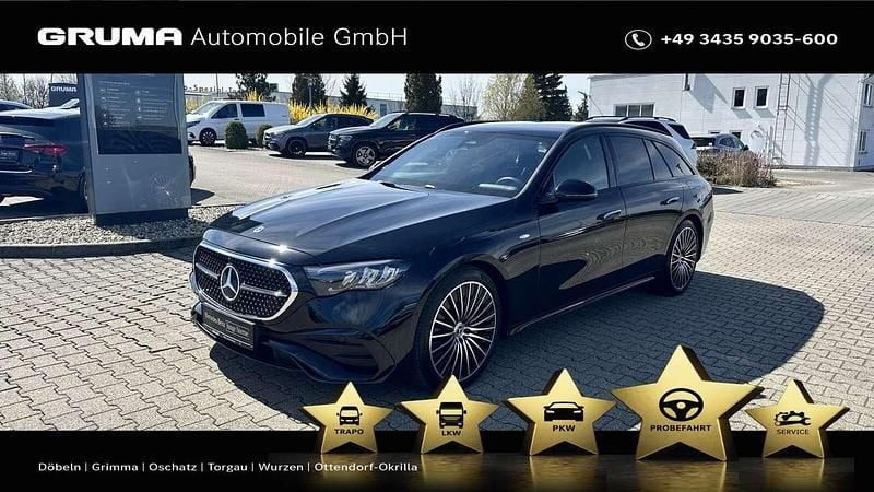 Gebraucht Mercedes E300 AMG 197 PS (144 kW) 2025 Lack obsidianschwarz Kombi