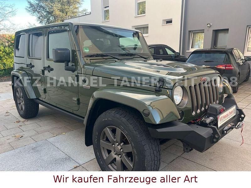 Gebraucht Jeep Wrangler Unlimited 200 PS (147 kW) 2016 Sarge green SUV