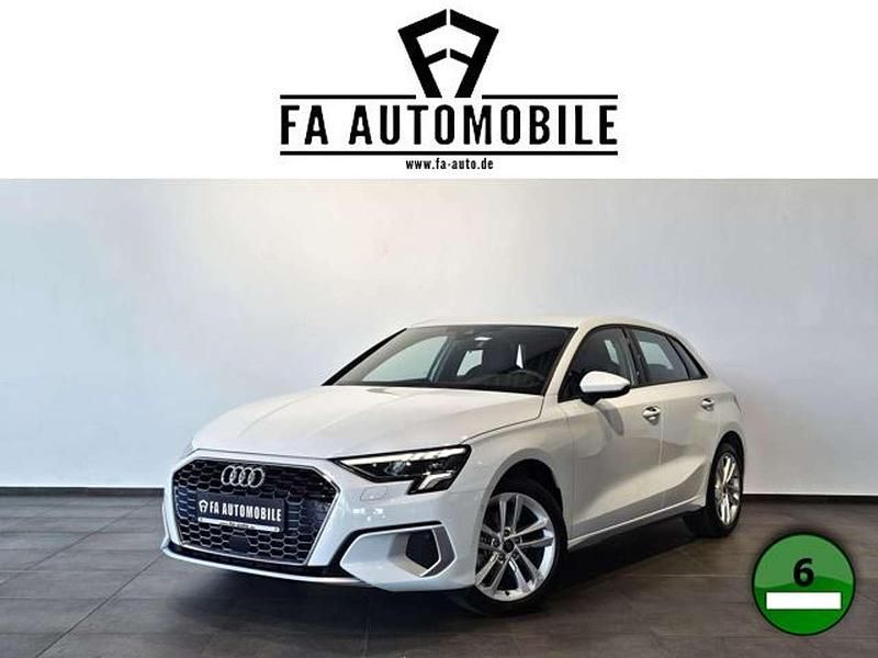 Gletscherweiß Gebraucht 2023 Audi A3 Sportback Advanced Limousine | 26.490 € (Guter Preis) - Bild 1/4